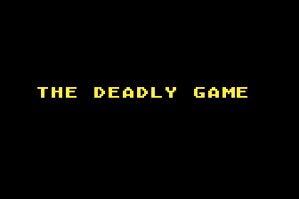 Game cover: The Deadly Game