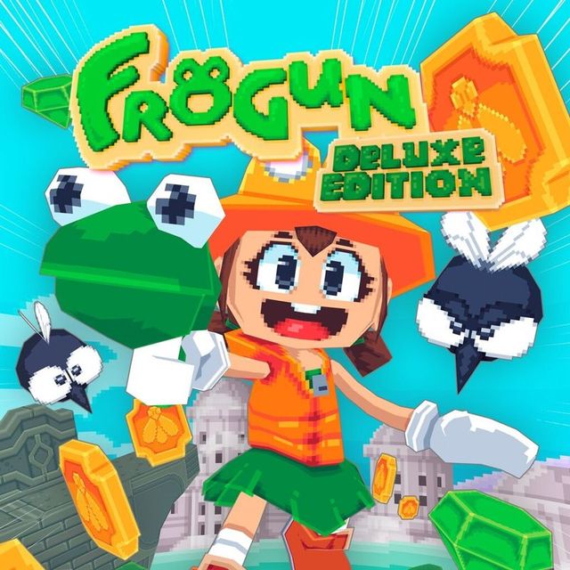 Game cover: Frogun (Deluxe Edition)