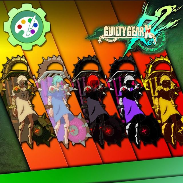 Game cover: Guilty Gear Xrd: Rev 2 - Character Colors: Bedman