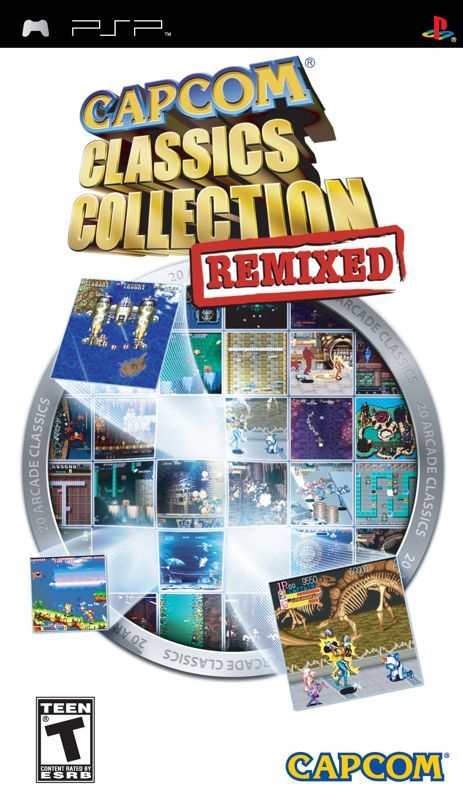 Game cover: Capcom Classics Collection: Remixed