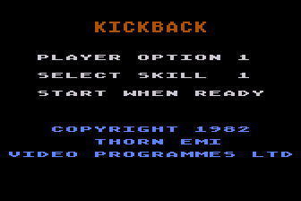 Game cover: Kickback
