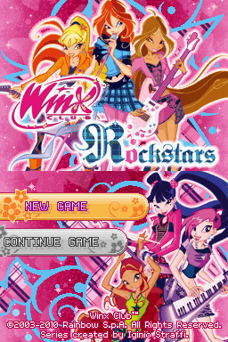 Game cover: WinX Club: Rockstars
