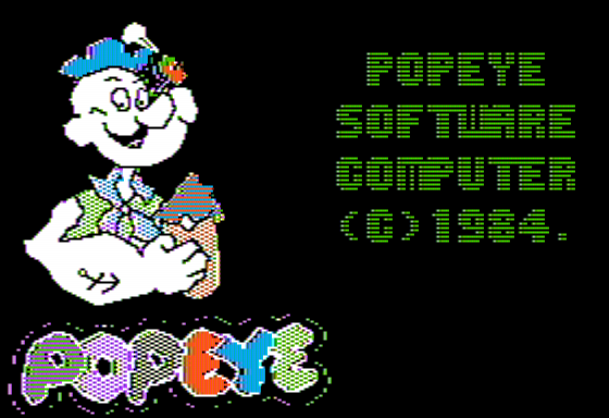 Game cover: Popeye