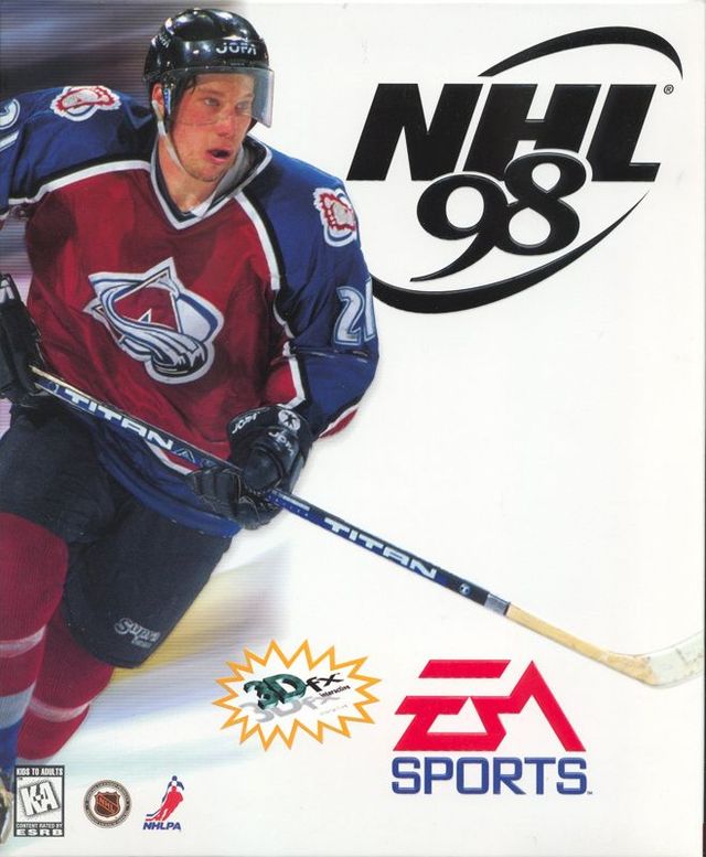 Game cover: NHL 98