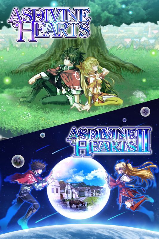 Game cover: Asdivine Hearts I & II