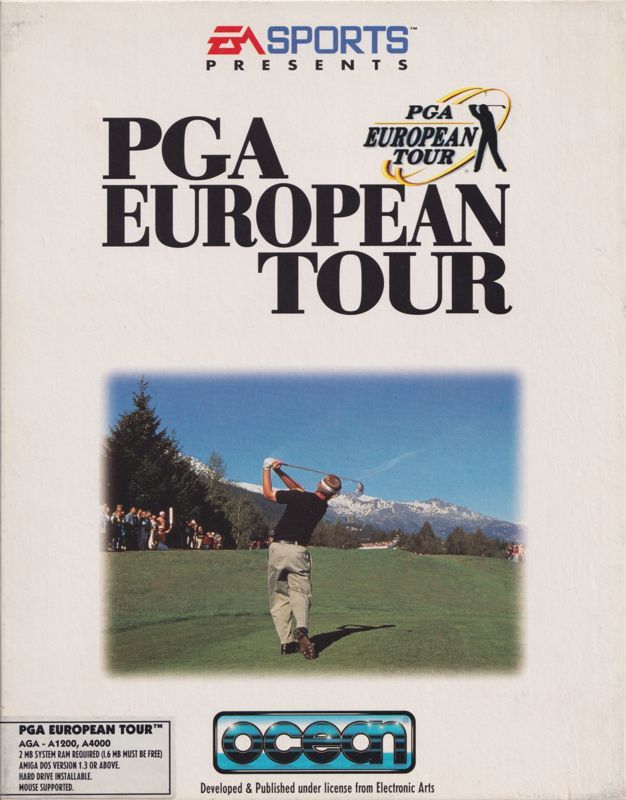 Game cover: PGA European Tour