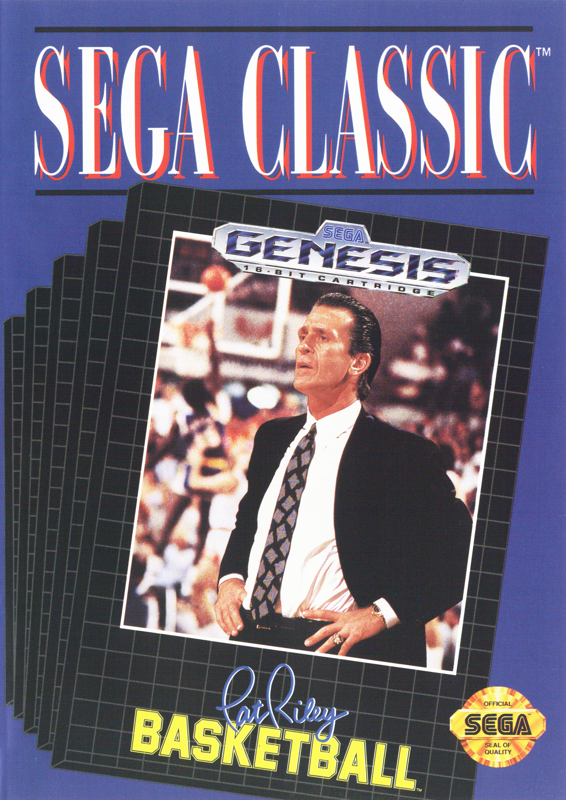 Game cover: Pat Riley Basketball