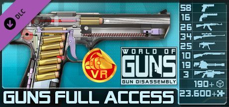 Game cover: World of Guns: Gun Disassembly VR - Guns Full Access