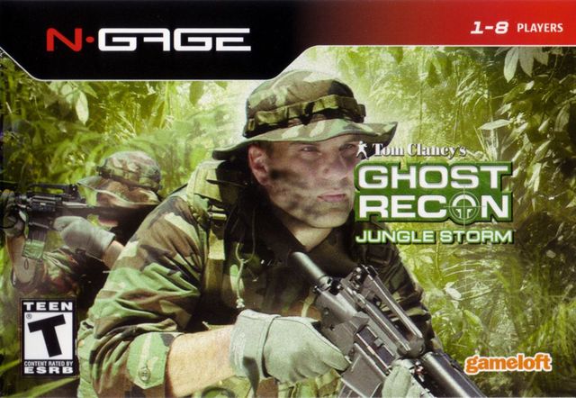 Game cover: Tom Clancy's Ghost Recon: Jungle Storm