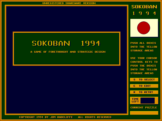 Game cover: Sokoban 1994