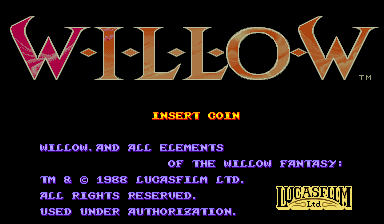 Game cover: Willow