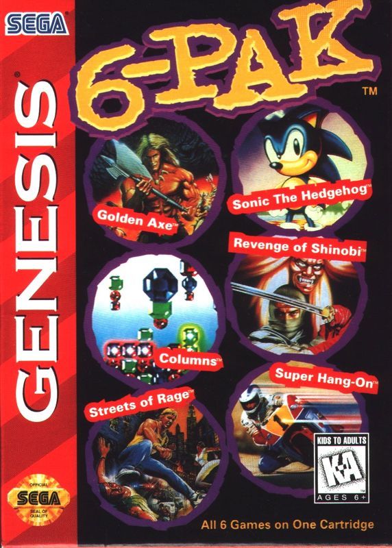 Game cover: 6-PAK