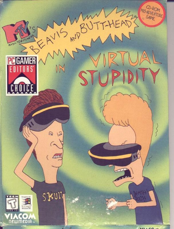 Game cover: MTV's Beavis and Butt-Head in Virtual Stupidity
