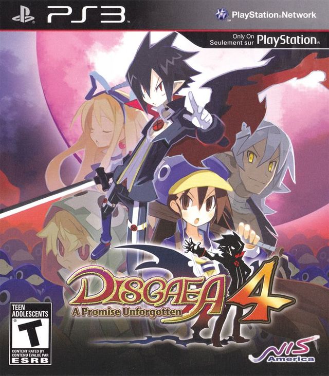 Game cover: Disgaea 4: A Promise Unforgotten