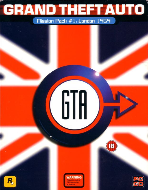 Game cover: Grand Theft Auto: Mission Pack #1 - London 1969