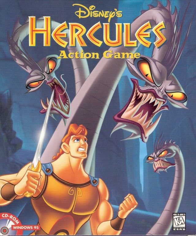 Game cover: Disney's Hercules