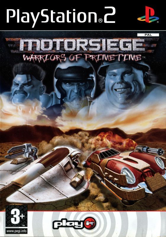 Game cover: Motorsiege: Warriors of Primetime
