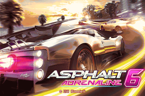 Game cover: Asphalt 6: Adrenaline