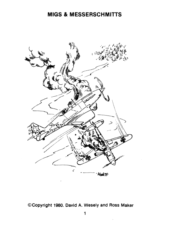 Game cover: MiGs and Messerschmitts