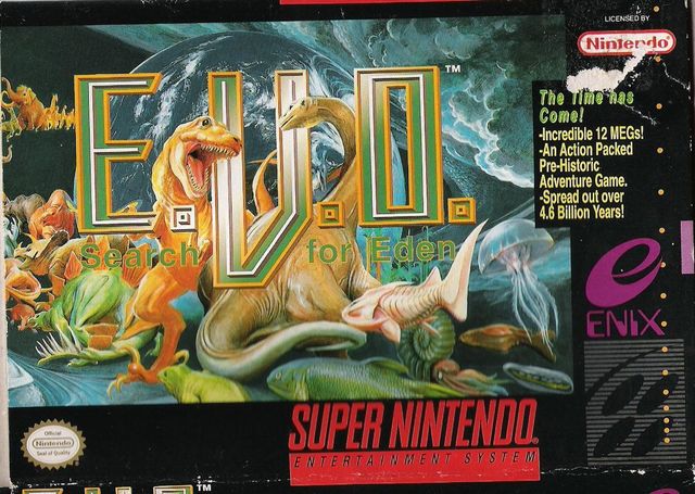 Game cover: E.V.O.: Search for Eden