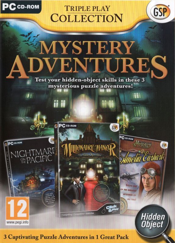 Game cover: Triple Play Collection: Mystery Adventures