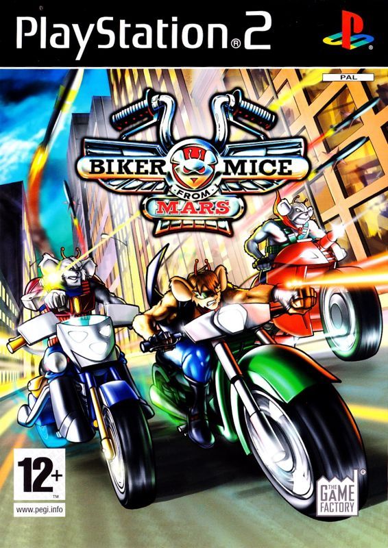 Game cover: Biker Mice from Mars