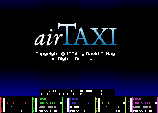 Game cover: Air Taxi