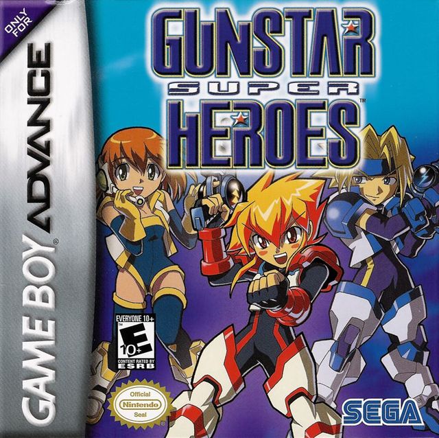 Game cover: Gunstar Super Heroes