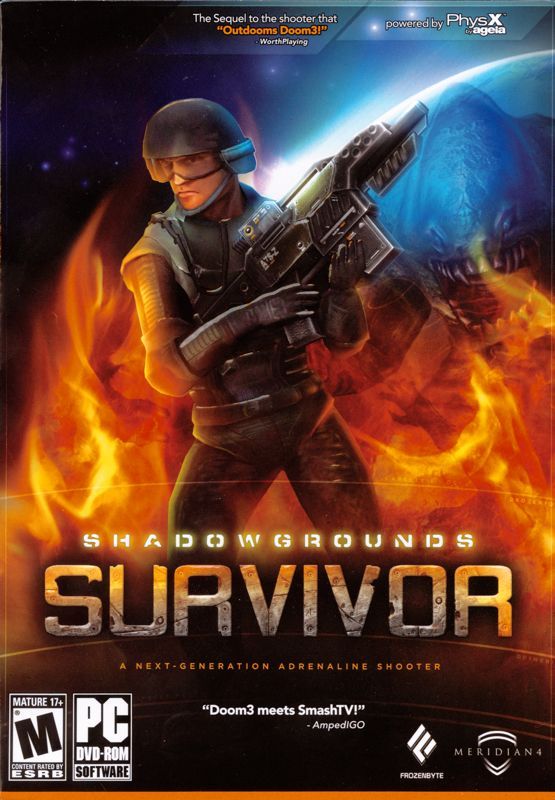 Game cover: Shadowgrounds: Survivor