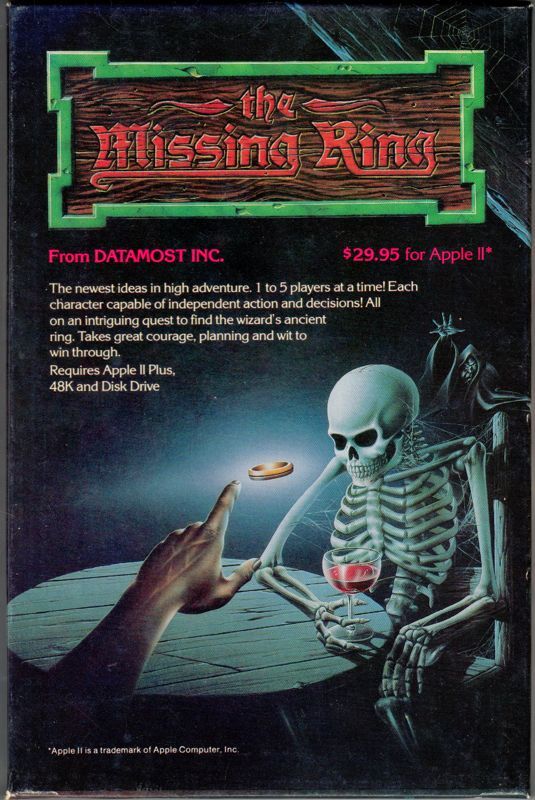 Game cover: The Missing Ring