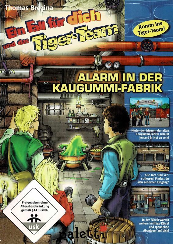 Game cover: Ein Fall für dich und das Tiger-Team: Alarm in der Kaugummi-Fabrik