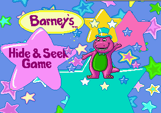 Game cover: Barney's Hide & Seek Game