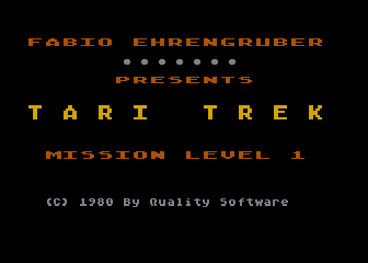 Game cover: Tari Trek