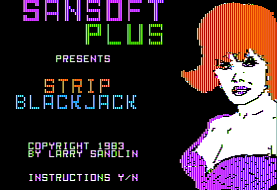 Game cover: Strip Blackjack