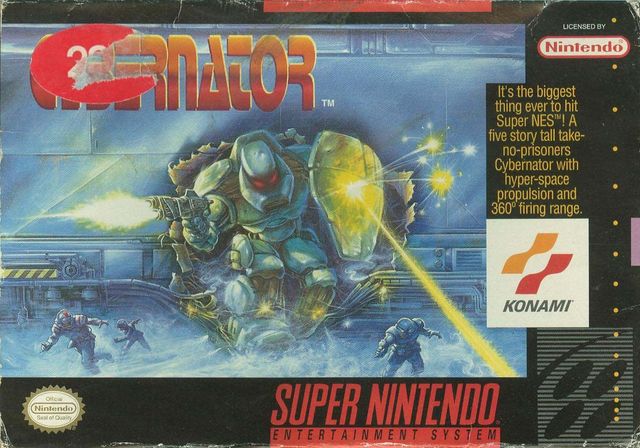 Game cover: Cybernator