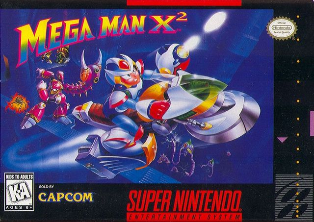 Game cover: Mega Man X2