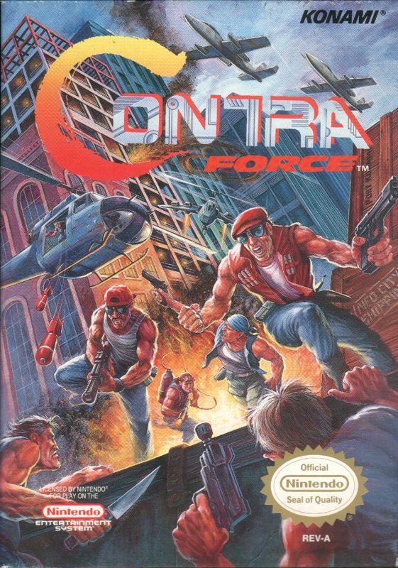 Game cover: Contra Force