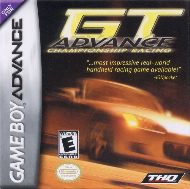 Game cover: GT Advance Championship Racing