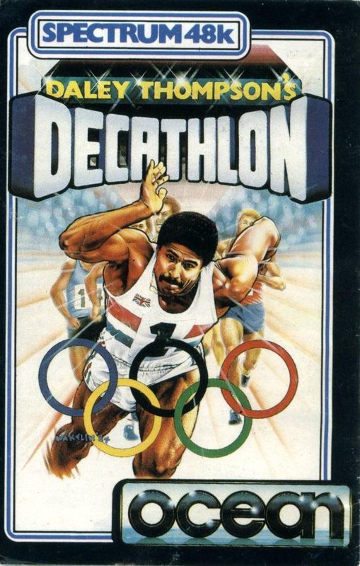 Game cover: Daley Thompson's Decathlon