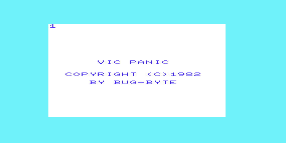 Game cover: VIC Panic