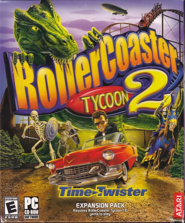 Game cover: RollerCoaster Tycoon 2: Time Twister