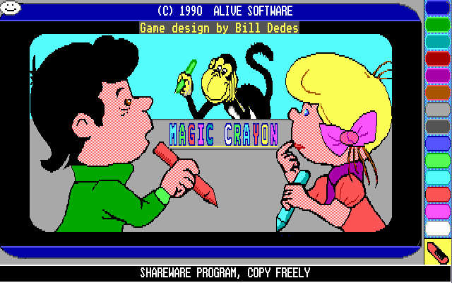 Game cover: Magic Crayon
