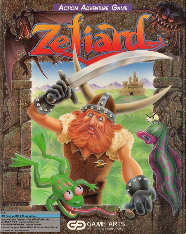 Game cover: Zeliard