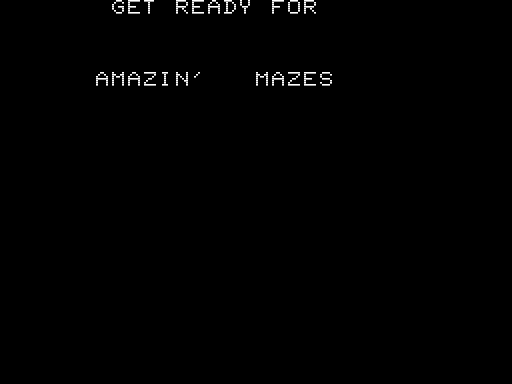 Game cover: Amazin' Mazes