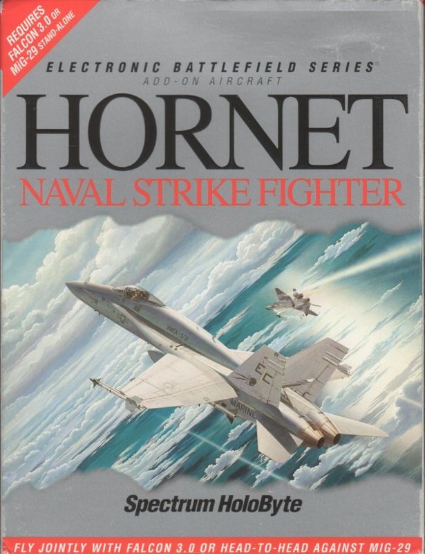 Game cover: Hornet: Naval Strike Fighter