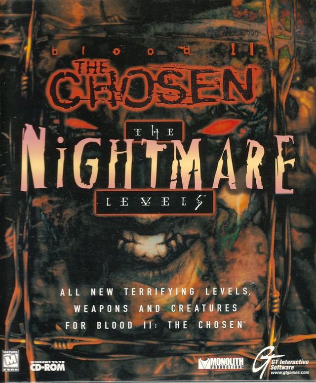 Game cover: Blood II: The Chosen - The Nightmare Levels