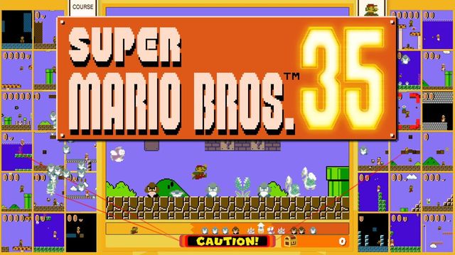 Game cover: Super Mario Bros. 35