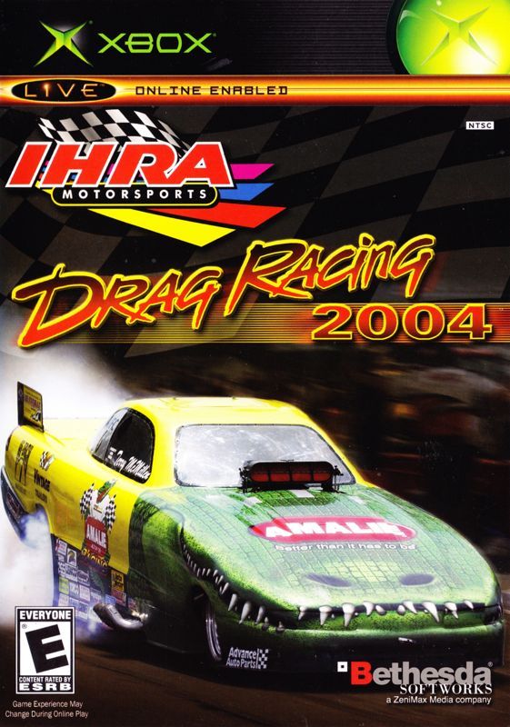 Game cover: IHRA Drag Racing 2004