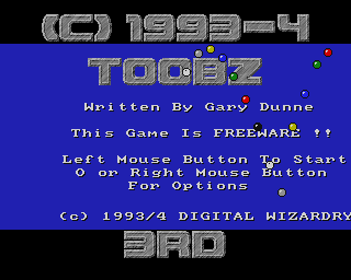 Game cover: Toobz