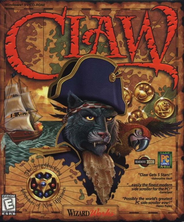 Game cover: Claw